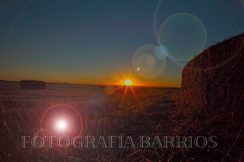 atardecer Tierra de Campos